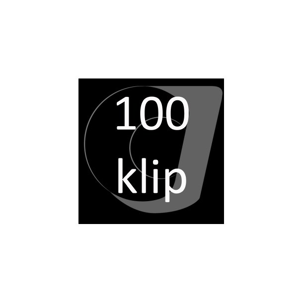 Klippekort - 100 klip