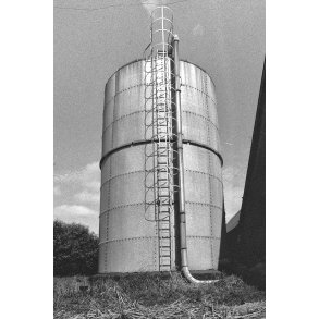 Assentoft Silo ved g�rd i V�rum ved Randers