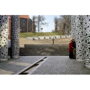 Anlg ved indgangen til Koldinghus