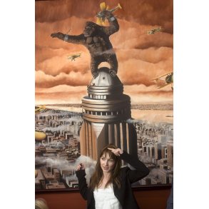 Sonja Richter bes�gte Grand Teatret i Randers