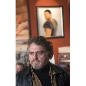 Erik Clausen p� bes�g i Grand Teatret i Randers