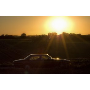 Jaguar XJ-6, serie 3 p mark ved Vester Alling