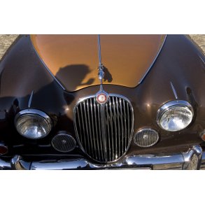 Jaguar MarkII 3,8 hos Vintage Car Service i Vester Alling