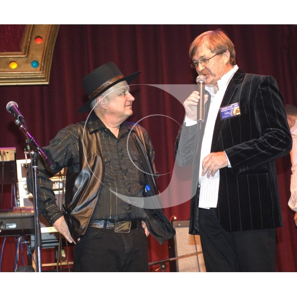 Charlie McCoy og Calle fra CB &amp; Ole B Booking