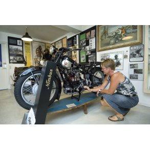 Danmarks Nimbus Tourings Motorcykle-Museum i Horsens