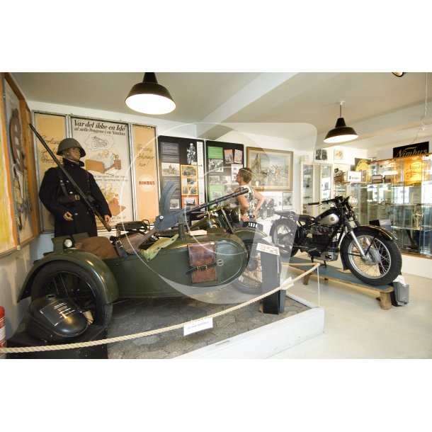 Danmarks Nimbus Tourings Motorcykle-Museum i Horsens