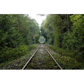 Den gamle Rdekro-benr Jernbane, tt p benr