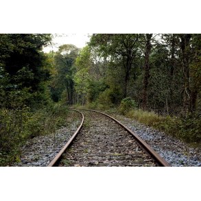 Den gamle Rdekro-benr Jernbane, tt p benr