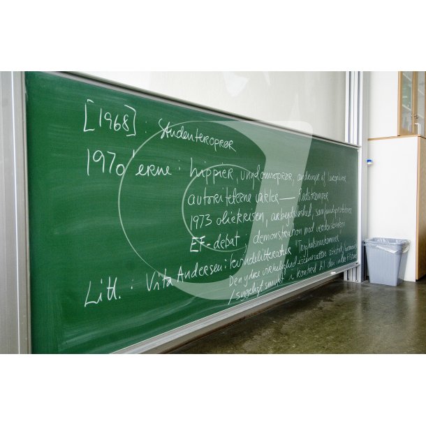 Dansk undervisning i gymnasieklasse p Realskolen i Randers