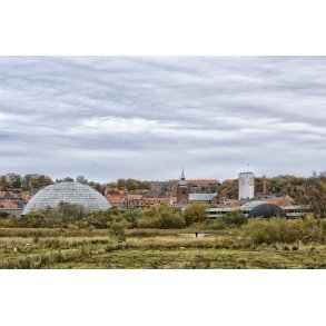 Randers set fra Vorup enge