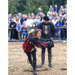 Ridder show ved Clausholm Slot