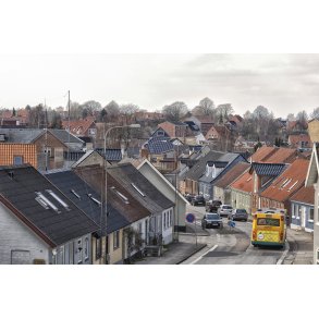 Kristrup set fra Kristrup kirke