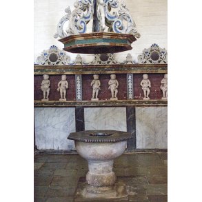 Dbefonden i Brglum Kloster Kirke