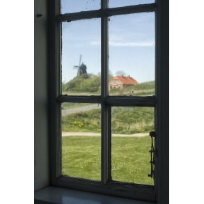 Udsigt mod Mllen fra H.C. Andersens vrelse p Brglum Kloster