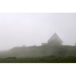 Havgus over Mrup Kirke ved Lnstrup