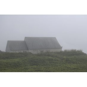 Havgus over Mrup Kirke ved Lnstrup