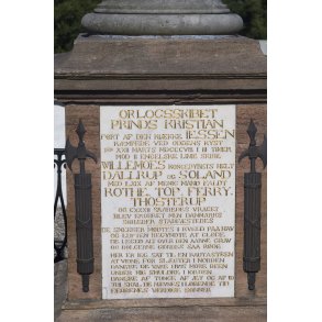 Peter Willemoes gravsted p Odden kirkegrd