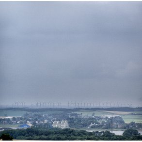 Aggersund broen set fra N�sborg Kirke 