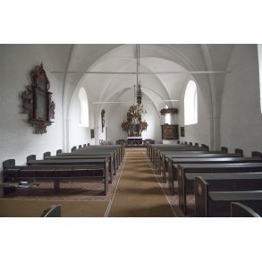 Valfartskirken Sankt Srens kirke ved Gl. Rye i Shjlandet