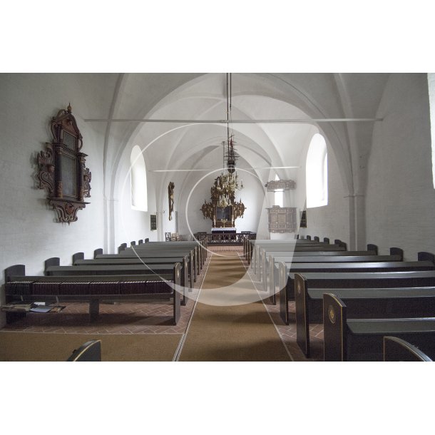 Valfartskirken Sankt Srens kirke ved Gl. Rye i Shjlandet