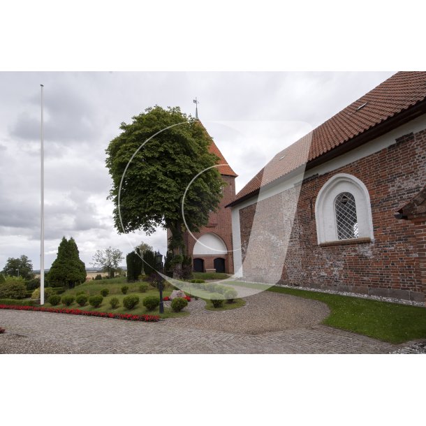 Valfartskirken Sankt Srens kirke ved Gl. Rye i Shjlandet