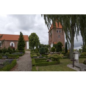 Valfartskirken Sankt Srens kirke ved Gl. Rye i Shjlandet