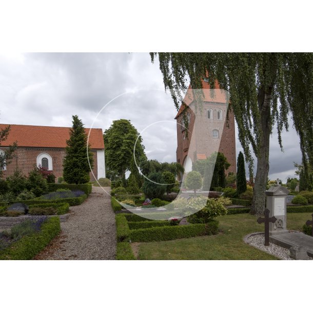 Valfartskirken Sankt Srens kirke ved Gl. Rye i Shjlandet