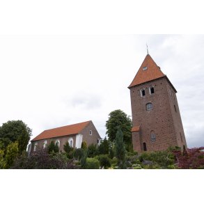 Valfartskirken Sankt Srens kirke ved Gl. Rye i Shjlandet