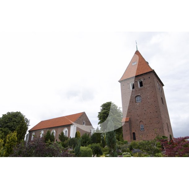 Valfartskirken Sankt Srens kirke ved Gl. Rye i Shjlandet