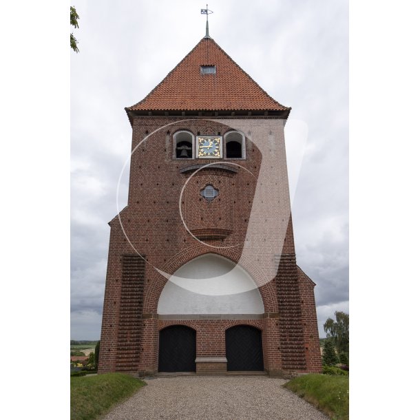 Valfartskirken Sankt Srens kirke ved Gl. Rye i Shjlandet