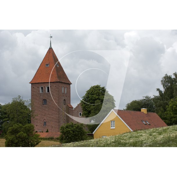 Valfartskirken Sankt Srens kirke ved Gl. Rye i Shjlandet