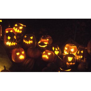 Halloween i R�by ved Randers Fjord