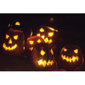 Halloween i R�by ved Randers Fjord
