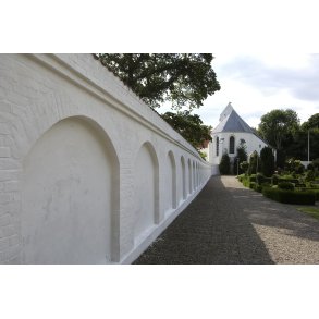 Herregrden Oxholm p land ved Limfjorden