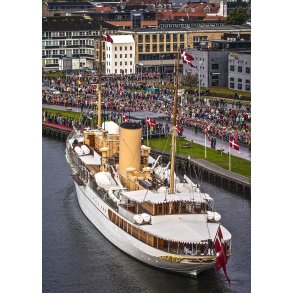 Dannebrog bes�ger Randers