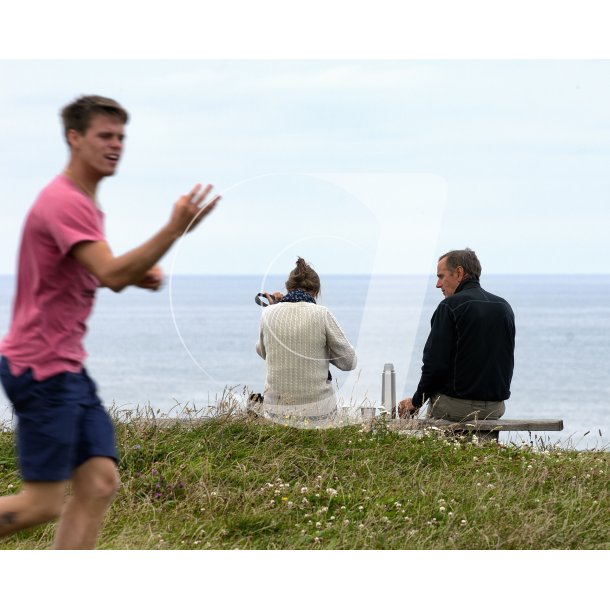 Motion og hygge ved Vesterhavet nedenfor Bovbjerg fyr