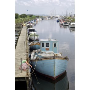 Frederik den VII's kanal og L�gst�r havn