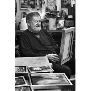 Claus �rsted i Cykleb�rsen i Randers