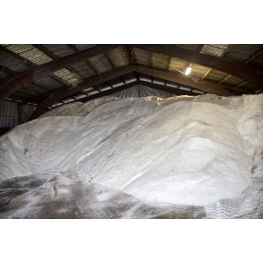 Vejsalt i Materielg�rden p� Hvidem�llevej i Randers