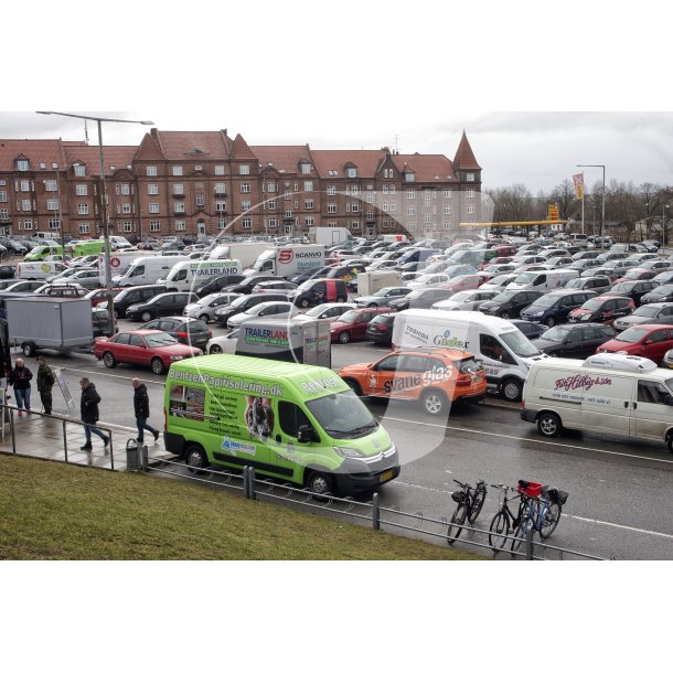 Parkering ved Arena Randers