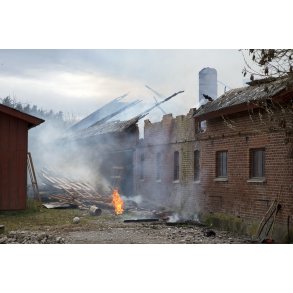 G�rdbrand i St�vring