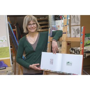 Lisbeth Thingholm pr�senterer sin bog 