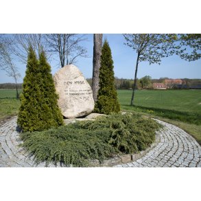 Kong Christian den 10'ende hvide hest fra genforeningen ligger begravet ved ved Visborgg�rd