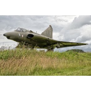 Dragen jager ved Randers flyveplads