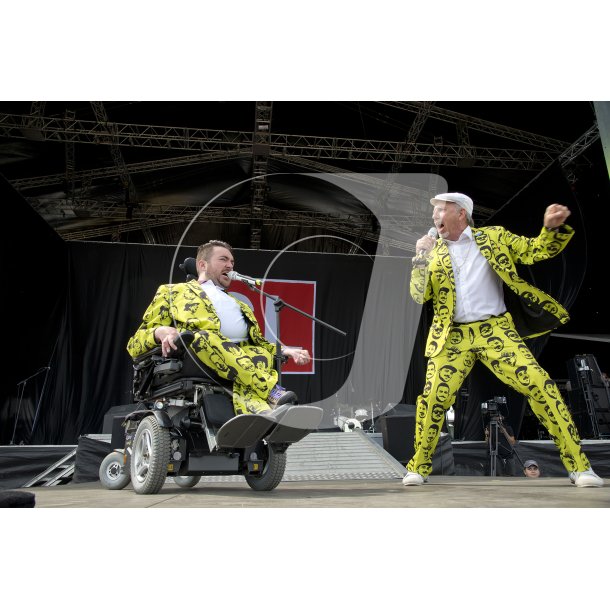 Simon TJ og Jacob Haugaard ved Grn Koncert i Randers