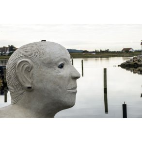 Life Boat en tidlig morgen i Udbyh�j havn ved Randers Fjord