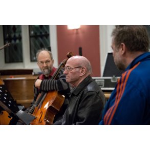 David Liebman �ver med Randers Kammerorkester i Sct. Mortens Hus i Randers