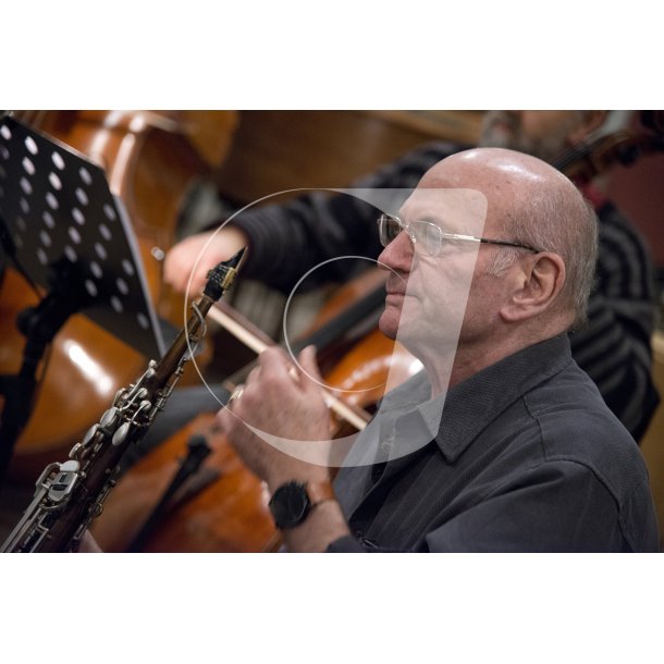 David Liebman ver med Randers Kammerorkester i Sct. Mortens Hus i Randers