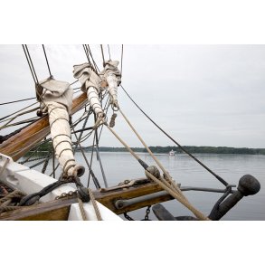 Skonnert og Svanen p Mariager Fjord