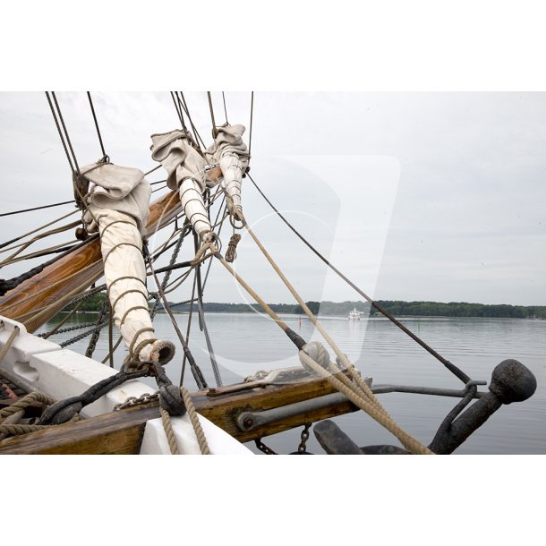 Skonnert og Svanen p Mariager Fjord